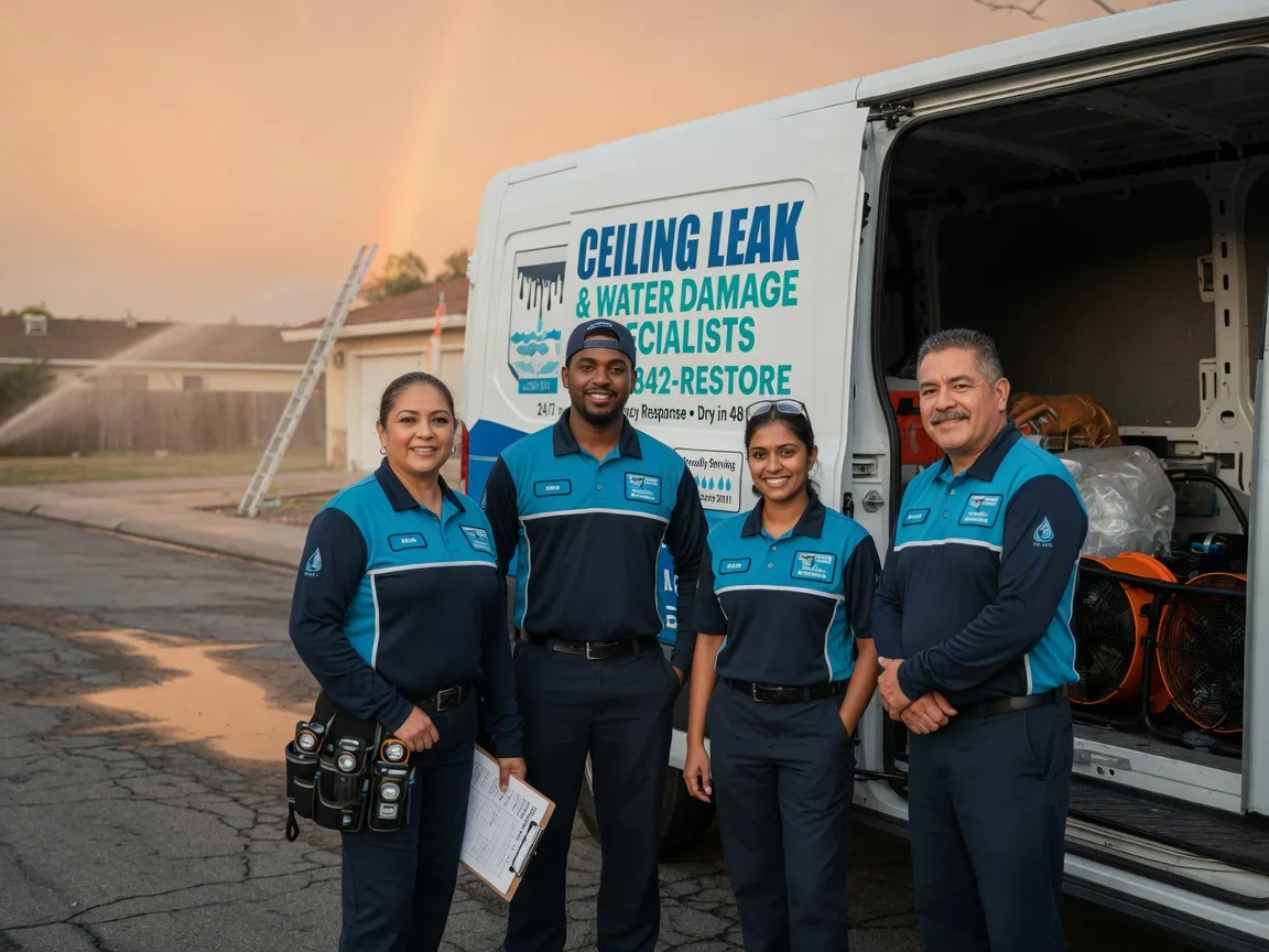 Ceiling Leak Cleanup company in Long Lake, MN