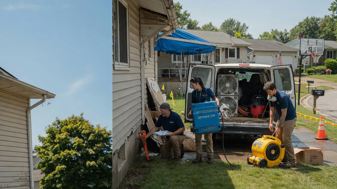 Ceiling Leak Cleanup in Long Lake, MN near me