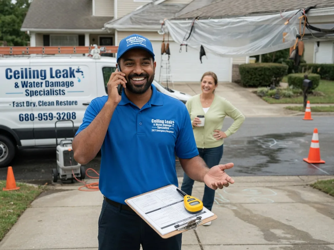 Ceiling Leak Cleanup Long Lake, MN FAQs